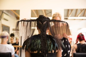 hair style demonstration