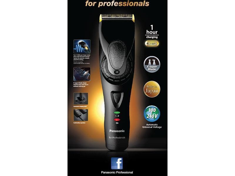 Panasonic ER- GP81 Professional Hair Clippers Arrive At BIBA Academy